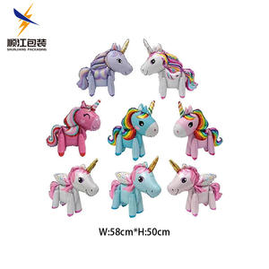 Diy להרכיב בלונים unicorn רדיד בלון מסיבת צילום רקע קישוט unicorn ערכת מסיבה אספקה - Product Image 2