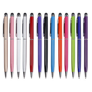 Bolígrafo con Pantalla Táctil y Logotipo, Bolígrafos Finos Promocionales para Regalo - Product Image 2