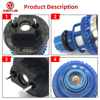Inyector de Combustible DEFUS Durable OEM 0280150680 para Renault FIAT, 1 Año de Garantía, Ensamblaje de Motor de Gasolina, Accesorios para Automóviles