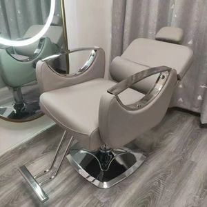Chaise de <span class=keywords><strong>coiffeur</strong></span> accoudoir beige Guangzhou chaise de salon de coiffure réglable chaise de salon de beauté - Product Image 4