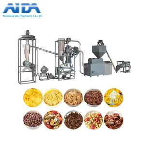Alta Qualidade Cornflakes Making Machine Máquina De Produção De Flocos De Milho