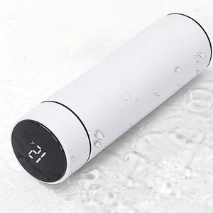500ml Termos Digitales Termo Thermos Bottle Cup Flask Led <b>Temperature</b> Display Stainless Steel Smart Water Bottle with Filter - Product Image 2