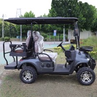 Nouvelle voiturette de golf électrique chinoise à 4 places avec buggy à 4 roues pour les clubs