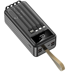 Batterie externe portable personnalisée de 10000 mAh à 50000 mAh avec chargeur mural à prise CA, sortie 20W 66W, charge rapide pour hôtel/<span class=keywords><strong>voyage</strong></span> d'affaires - Product Image 3