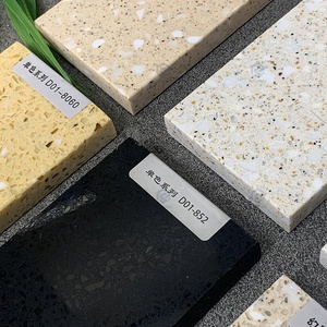 Renkli cilalı yüzey mühendislik kuvarsit büyük levha mutfak sayacı üst suni kuvars - Product Image 5