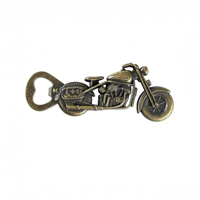 Décapsuleur de bouteille vintage en alliage, décapsuleur de bière rétro en forme de moto, décapsuleur portable en métal pour bar, cadeau souvenir