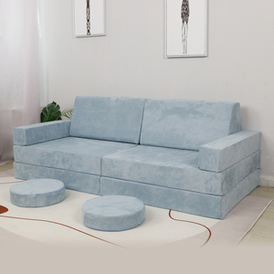 Home Kids Play Game <span class=keywords><strong>Sofa</strong></span> Kreativität KINDER Play <span class=keywords><strong>Couch</strong></span> Wohnzimmer Foam <span class=keywords><strong>Couch</strong></span> <span class=keywords><strong>Set</strong></span> für Kinder Krabbeln und Schieben - Product Image 3
