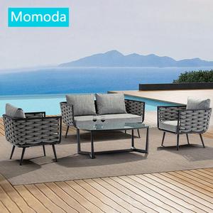 Di lusso italiano divano Nordic Coffee Shop Patio giardino balcone piscina divano Set <span class=keywords><strong>per</strong></span> terrazza all'aperto Hotel cortile soggiorno - Product Image 1