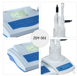 <span class=keywords><strong>Karl</strong></span> <span class=keywords><strong>Fischer</strong></span> KF Titulação Medidor Customizável OEM Umidade Analisador Exato Óleo Água Conteúdo Determinação Teste Instrumento - Product Image 3