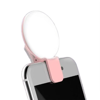 Lampe LED flexible rechargeable USB pour téléphone portable, éclairage photo à clipser, idéale pour le streaming en direct