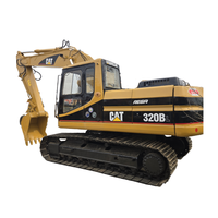 Excavateur utilisé Cat 320BL Digger Crawler Caterpillar 325C 325B 330 336 320 faible heures de travail en stock Excavateur de machines