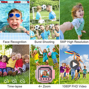 Enfants jouet caméra étanche pour enfant vélo Action vidéo <span class=keywords><strong>Photo</strong></span> sport caméra 4K <span class=keywords><strong>sous</strong></span>-marine Go Hero Pro caméra - Product Image 4