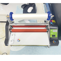 Nouvelle machine à plastifier à chaud et à froid A3 A4 Machine à coller et à plastifier les étiquettes en cristal auto-adhésives