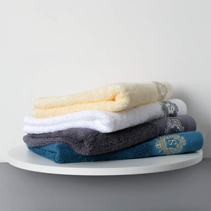 Custom Logo 34*74cm 50*100cm 70*140cm 100% Cotton Quick-Dry Solid Color Hotel & Home Use <b>Towel</b> <b>Set</b>-Wholesale Gift - Product Image 2
