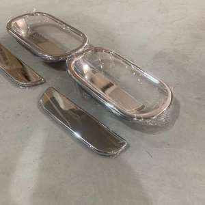 กรอบสวิตช์ประตูรถบรรทุกโครเมี่ยมชิ้นส่วนตัวถังรถญี่ปุ่นชิ้นส่วนตัวถังรถบรรทุกโครเมี่ยม <span class=keywords><strong>NPR120</strong></span> - Product Image 5