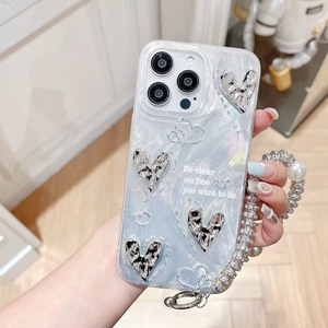 Custodia di Lusso Plissettata per Apple 16 15 Pro Max, Filato Effetto Piuma Argento per <span class=keywords><strong>iPhone</strong></span> 14 13 <span class=keywords><strong>X</strong></span> XR, <span class=keywords><strong>Cover</strong></span> <span class=keywords><strong>Protettiva</strong></span> Rigida con Braccialetto - Product Image 3