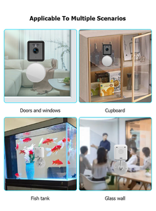 กล้องวงจรปิด WiFi รองรับ <span class=keywords><strong>Alexa</strong></span> และ Google Home พร้อมเสียงสองทาง ระบบ Tuya มองเห็นในเวลากลางคืน เซ็นเซอร์ CMOS มาตรฐาน IP65 หมุนได้ ตรวจจับความเคลื่อนไหว บันทึกภาพลงคลาวด์ ความละเอียด 4MP/2MP - Product Image 3