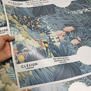 Tùy Chỉnh 17G Thương Hiệu Sang Trọng Với Bao Bì Giấy Cá Nhân Phân Hủy Sinh Học Mô Giấy Gói - Product Image 5