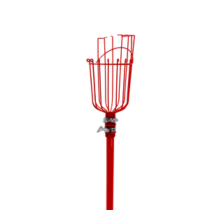 カスタム133cm～305cm軽量ステンレス製調整可能フルーツピッカーキャッチャー（バスケット付き、果物に安全な果樹ピッカー） - Product Image 5