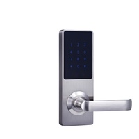 Nouvelle conception, fabrication sur mesure, serrure de porte intelligente sans fil de haute qualité, style élégant, en acier inoxydable, étanche, avec clé et mot de passe