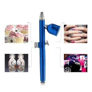 2024 aérographe à double action <span class=keywords><strong>Kit</strong></span> de <span class=keywords><strong>compresseur</strong></span> d'arrêt automatique pistolets à air comprimé pour maquillage <span class=keywords><strong>peinture</strong></span> à ongles corps gâteau décoration de voiture - Product Image 4