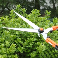 Cisailles à gazon télescopiques SK5 Cisailles à haies à économie de main-d 'œuvre Poignée orange Cisailles télescopiques à longue poignée haute branche