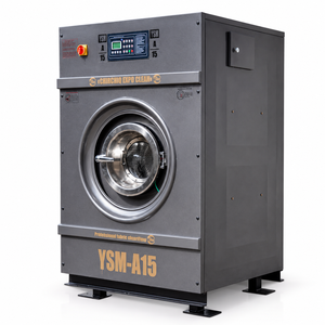 เครื่องซักผ้าอุตสาหกรรม YSM-A15 ขนาด 15 กก. แบบไฟฟ้า พร้อมระบบกันสะเทือนแบบสปริง - Product Image 1