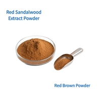 Poudre d'extrait de bois de santal rouge de haute qualité 100%