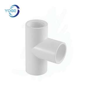 Chine Vente en gros Raccords de tuyauterie haute pression en PVC ASTM SCH40 Té égal pour tubes en plastique d'alimentation en eau-Conforme à D2466 - Product Image 2