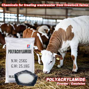 Tratamiento de Aguas Residuales de Establos Lecheros y Corrales de Engorde, <span class=keywords><strong>PAM</strong></span> Catiónico de Acción Rápida para Aguas Residuales con Alto Contenido de Grasa - Product Image 1