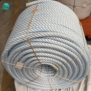 Cordon en polyester haute résistance 10 mm à 3 brins, faible élasticité, pour remorquage de bateaux, sécurisation, <span class=keywords><strong>filet</strong></span> de pêche en nylon, emballage - Product Image 4