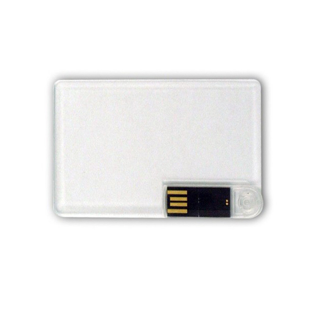 Trade Show Gift Customized OEM Logo 4GB 8GB 16GB 32GB Clear Acrylic Transparent Business Card Usb Flash Disk Key Stick Pen Drive