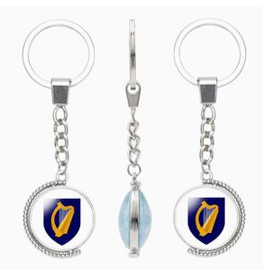 Porte-clés rotatif double face avec drapeau autrichien et <span class=keywords><strong>armoiries</strong></span> nationales, accessoire créatif - Product Image 3