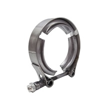 Collier de serrage rapide V-Band à installation facile pour tuyau d'échappement automobile
