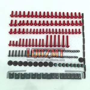 Kit completo de tornillos de carenado de 268PS para HONDA CBR1000RR CBR1000 <span class=keywords><strong>CBR</strong></span> <span class=keywords><strong>1000</strong></span> <span class=keywords><strong>RR</strong></span> 1000RR 12 13 14 15 16 2012 <span class=keywords><strong>2016</strong></span> tornillos de cuerpo tuercas - Product Image 1