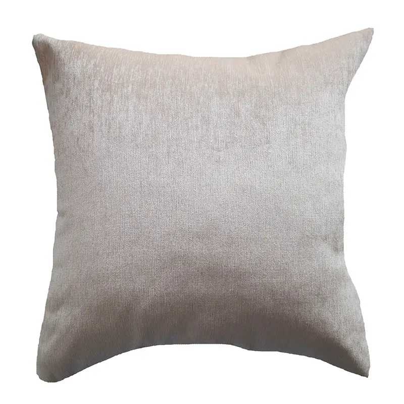 Housse de coussin en Chenille, taie d'oreiller de luxe personnalisable, en Chenille 100% coton, 40x40, 50X50cm