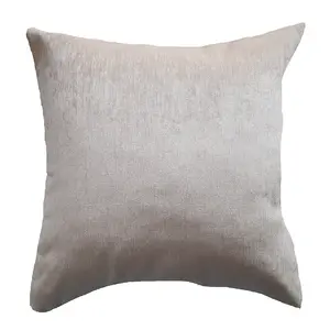 Caso de Material de cojín 40x40 50X50 cm Chenille 100% algodón personalizado de lujo de la almohada cubierta