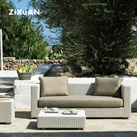 Meubles de patio d'hôtel, canapés et chaises de jardin modernes imperméables pour restaurant, balcon, bistrot, piscine extérieure, chaise en aluminium