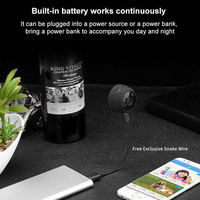Mini caméra de sécurité sans fil portable A9, 1080p, vision nocturne infrarouge, Wifi, IP, pour maison intelligente