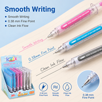 Stylo gel fantaisie en forme de seringue KAIX Fun Design Factory Direct, écriture fluide, idéal pour les récompenses en classe