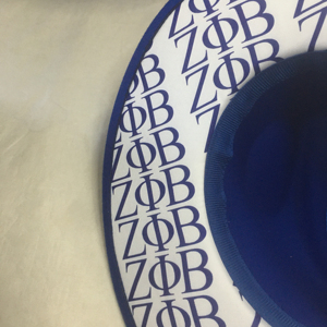 Chapeau Panama en tissu imprimé personnalisé, fausse laine, 9,5 cm, grand chapeau Fedora à large bord pour femmes et hommes, mode printemps automne hiver - Product Image 5