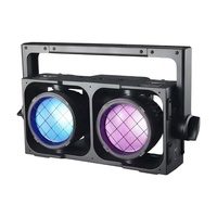 Projecteur de scène LED COB 2x300W étanche IP65 DMX512 pour mariages, concerts et événements - Projecteur de scène LED RGBWA extérieur