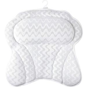 Coussins de bain de luxe, oreillers de bain pour le soutien du cou et du dos, <span class=keywords><strong>appui</strong></span>-<span class=keywords><strong>tête</strong></span> de bain avec tissu en maille 4D, ventouses antidérapantes - Product Image 2