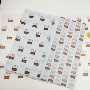 Hot Sell Custom 17gsm White Wrapping Paper Tissue Paper Clothing Gift <b>Packaging</b> Paper Wrapper with Your Own Logo <b>Printed</b> - Product Image 1