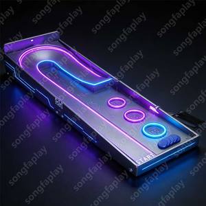 Jeu de table de fête de carnaval d'intérieur Led Whip <span class=keywords><strong>N</strong></span> Skip en métal - Jeu de boule roulante de qualité supérieure Whip-and-Skip, parc d'aventure, vente en gros, parc de fête - Product Image 2