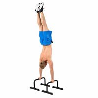 Hot SellingHome Gym Fitness Workout Hauteur Dip bar Station Triceps Dips Pull-Ups Stabilisateur Parallette Push up Stand