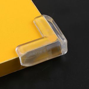 Transparent Silicone Corner <b>Protectors</b> L Shape For <b>Table</b> Edge Safety Guard - Product Image 2