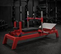 Máquina de Elevación Lateral con Carga de Placas Comercial con Remo Bajo para Brazos - Equipo de Gimnasio de Construcción de Acero