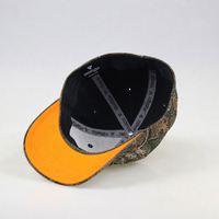Casquettes de baseball camouflage personnalisées avec broderie motif arbre de chasse – Casquettes Snapback camouflage réel