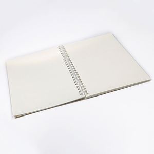 Carnet à spirale personnalisé en gros avec couverture recyclable, design sur mesure, couleurs variées, pour livre d'autocollants, livre d'images, carnet à couverture rigide - Product Image 3